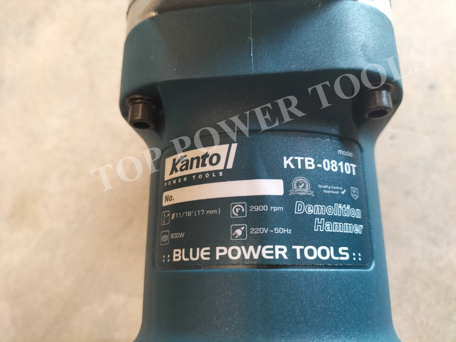 สกัดไฟฟ้า 11/16" (17mm.) 5kg. KTB-0810T KANTO