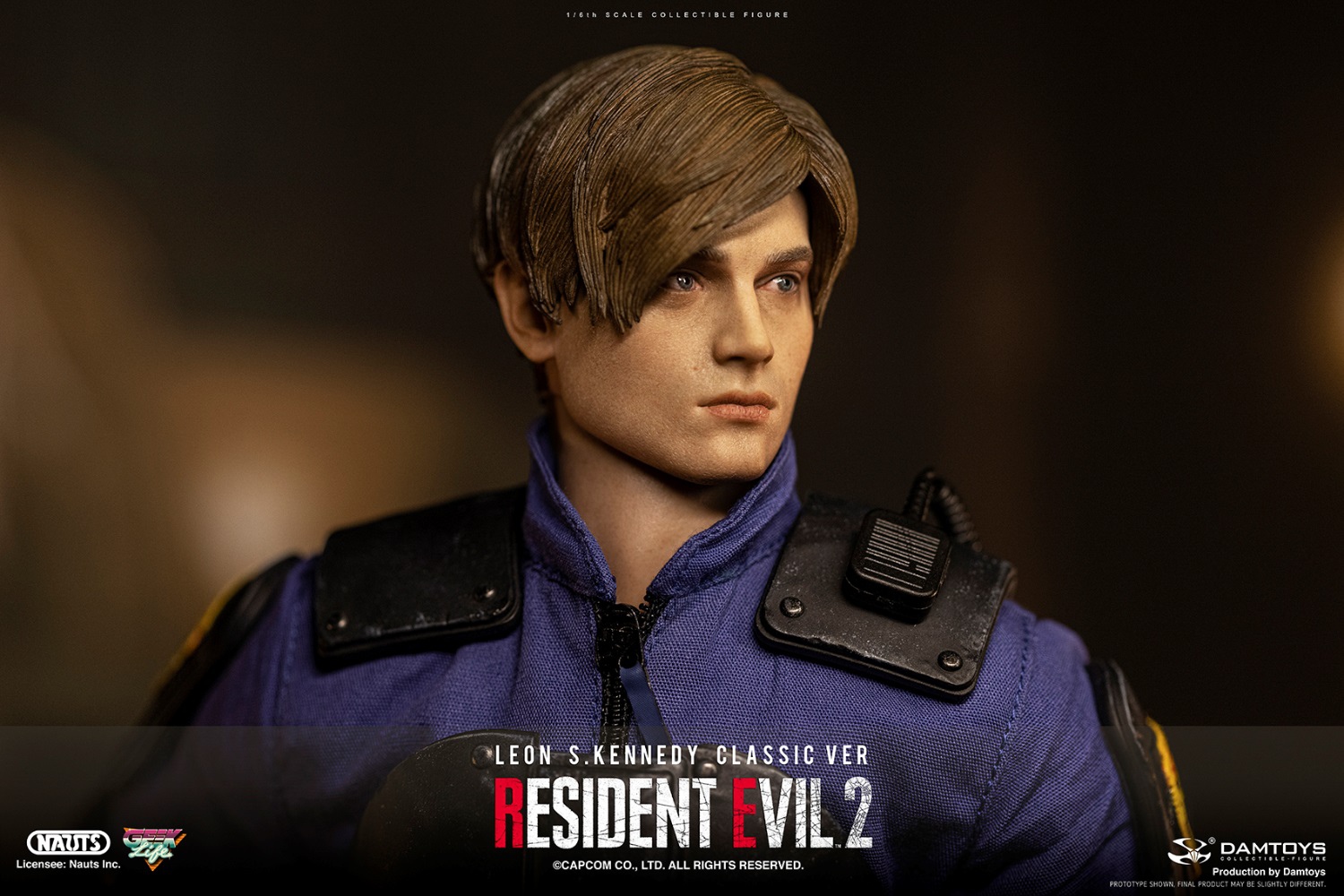 DAMTOYS DMS037 1/6 RESIDENT EVIL 2 - LEON S.KENNEDY (CLASSIC VER)