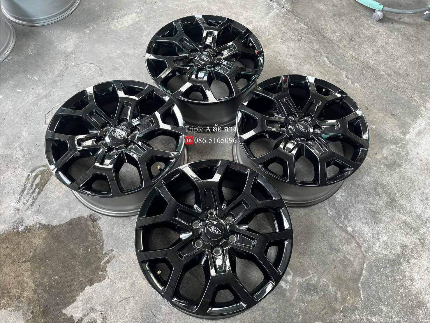 ✨ล้อแม็กป้ายแดง✨Ford Everest Next-Gen Sport ขอบ 20 สีดำแท้💯สวยกริ๊บ💖