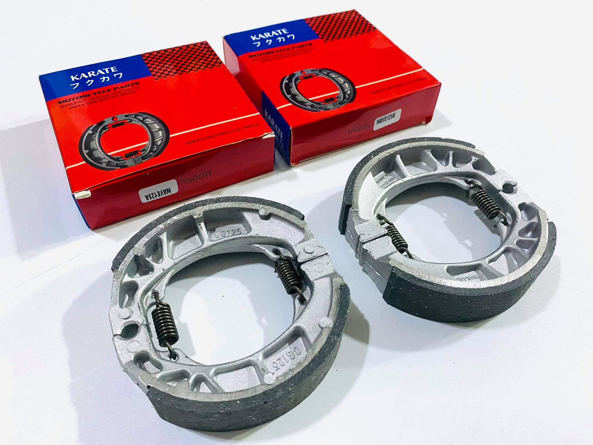 ผ้าเบรคเวฟ125 wave125 (2 ชิ้น ตามภาพ)