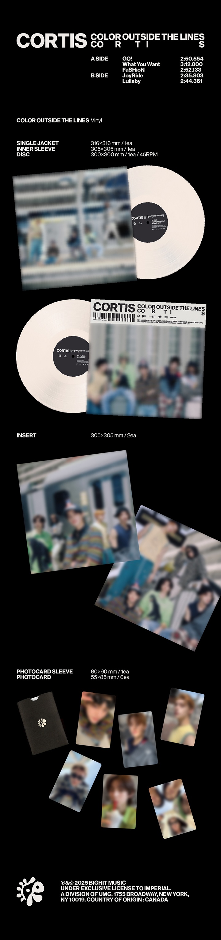 [PRE] CORTIS ALBUM - COLOR OUTSIDE THE LINES