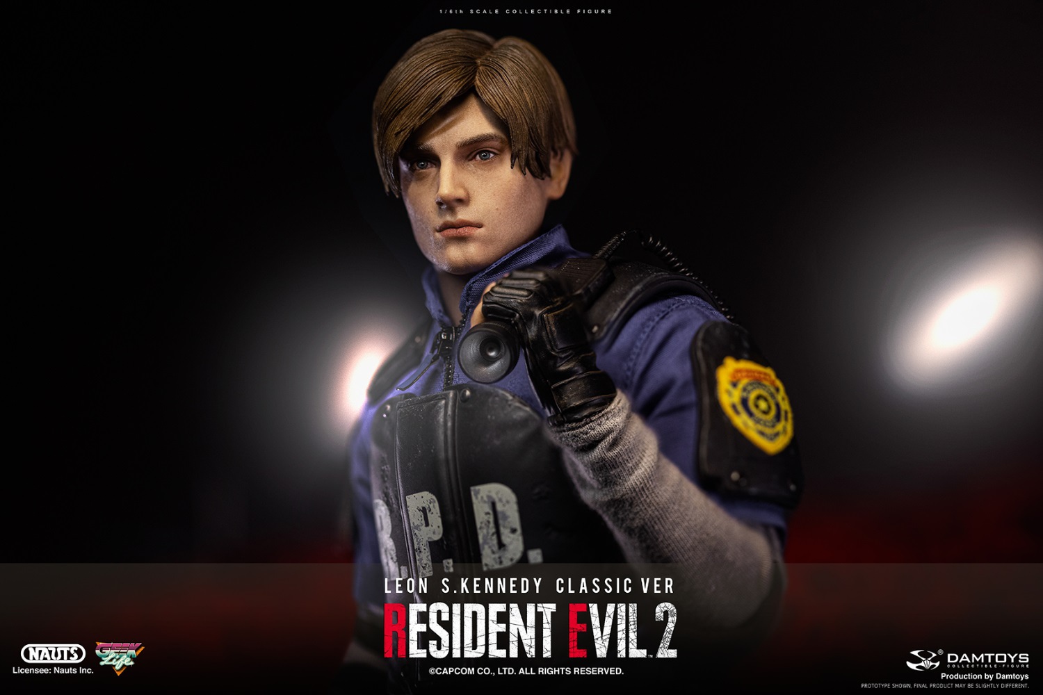 DAMTOYS DMS037 1/6 RESIDENT EVIL 2 - LEON S.KENNEDY (CLASSIC VER)