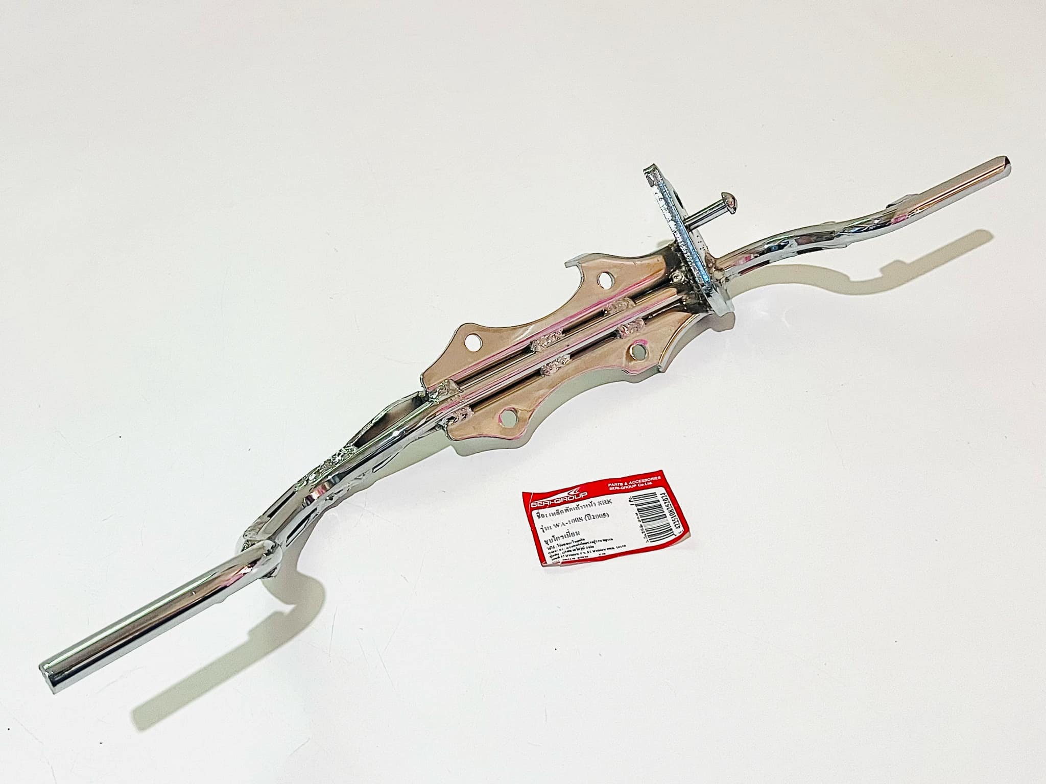 เหล็กพักเท้าหน้าเวฟ100s ปี2005 wave100s 2005 เหล็กชุบ A10