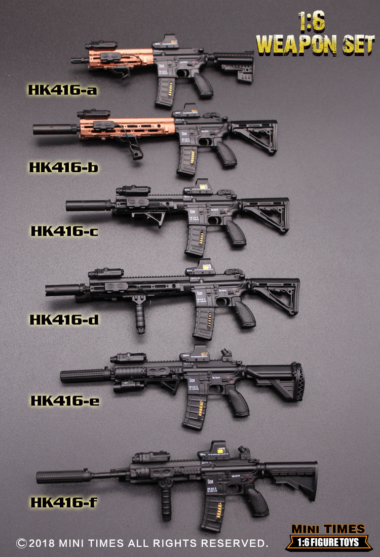 Mini Time HK416 Weapon set