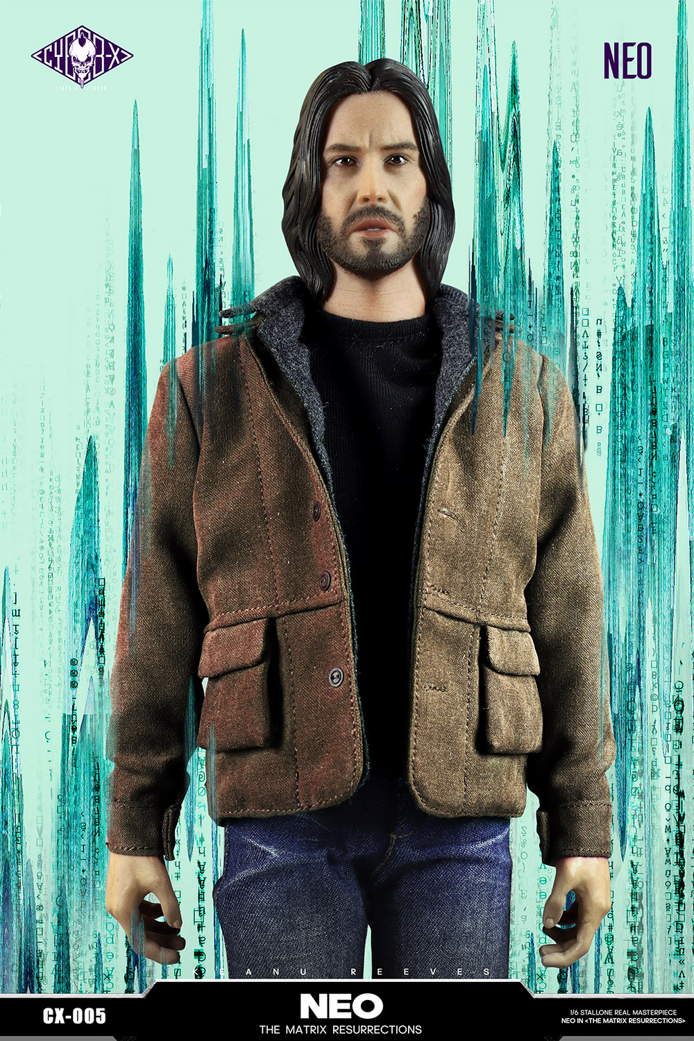 CYBER-X STUDIO CX-005 1/6 THE MATRIX RESURRECTIONS - NEO