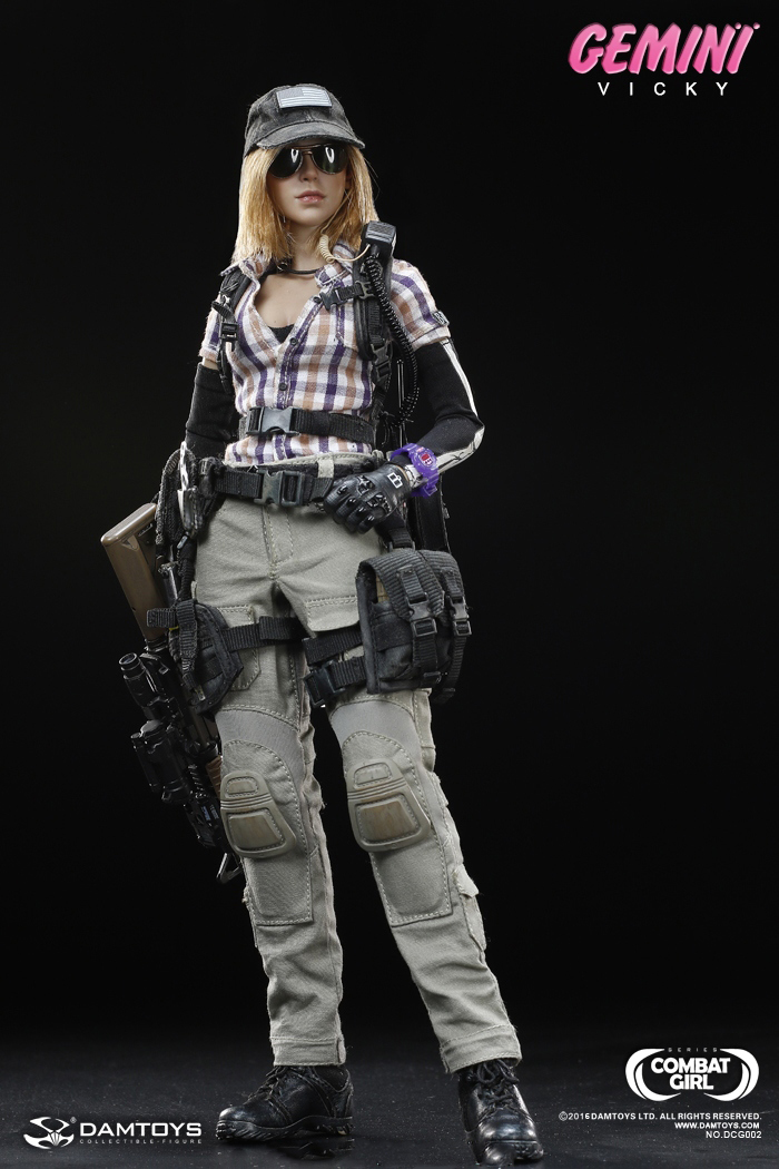 DAMTOYS 16 COMBAT GIRL Series - DCG002 Gemini Vicky