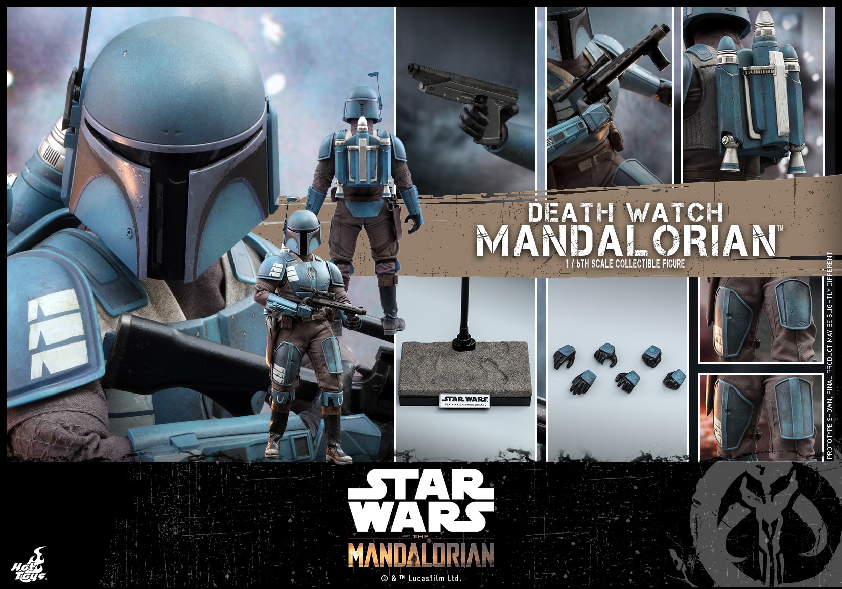 Hot Toys TMS026 1/6 The Mandalorian™ - Death Watch Mandalorian™