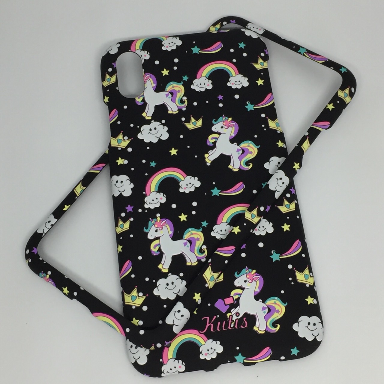 เคสคูทิส (Kutis) ไอโฟนXSMAX(ลาายม้าโพนี่สีดำ)