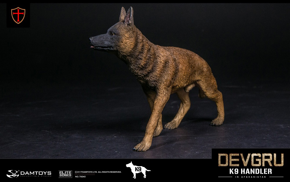 DAMTOYS No.78040, No.78040-1 DEVGRU K9-handler in Afghanistan