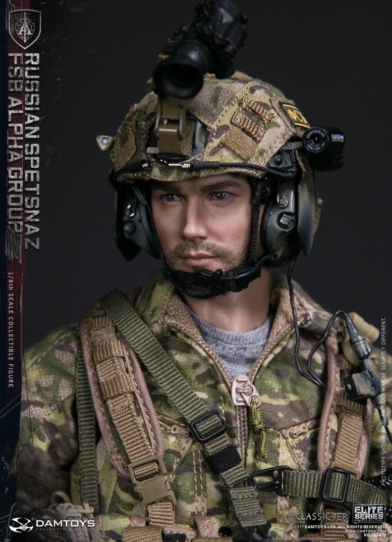 DAMTOYS 78047A RUSSIAN SPETSNAZ - FSB ALPHA GROUP (LUXURY VER)