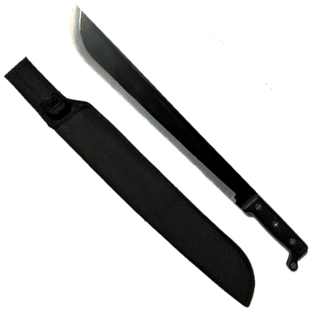 มีดใบตาย มีดมาเชเต้ Machete ขนาด 21.3 นิ้ว (54 ซม.) พร้อมซองไนล่อนสำหรับเก็บมีด
