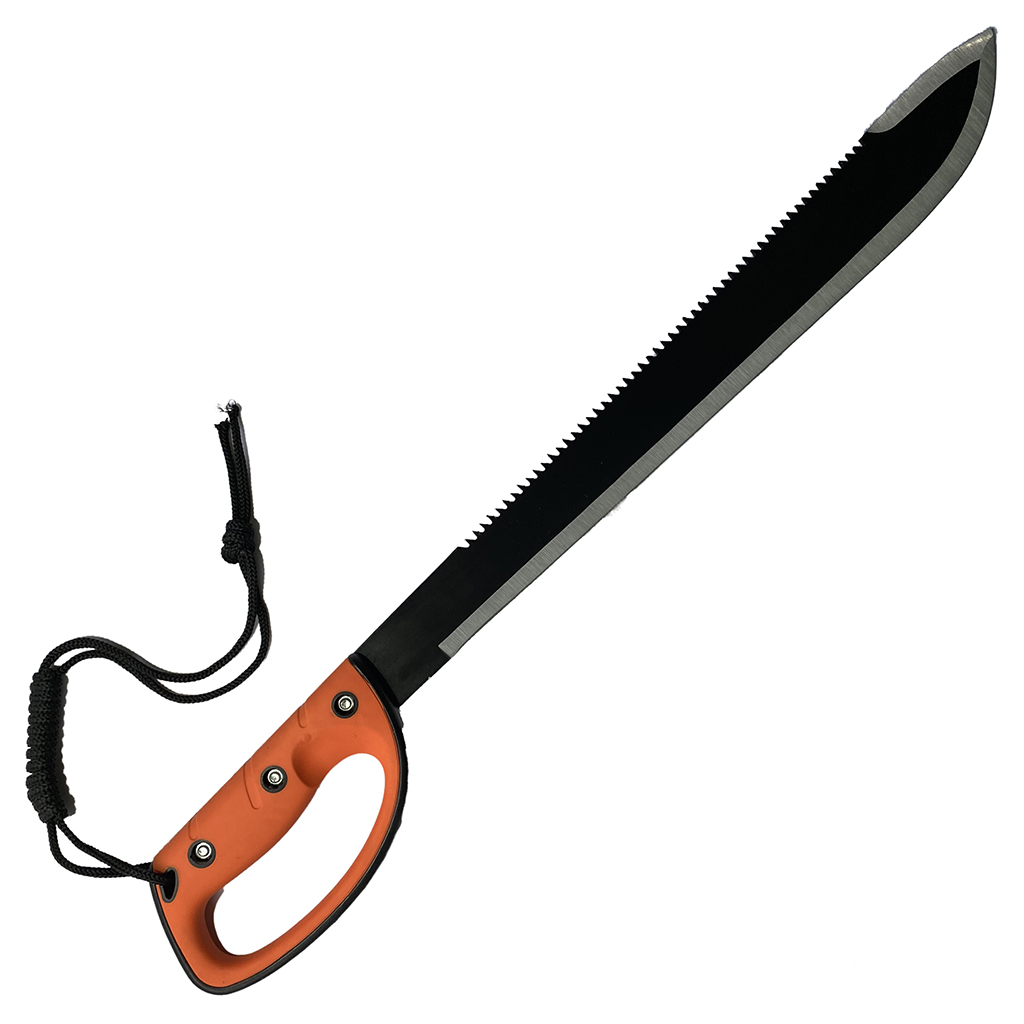 มีดมาเชเต้ มีดเดินป่า มีดใบตาย Machete ขนาด 24.4 นิ้ว (62 ซม.) พร้อมซองไนล่อนเก็บมีด