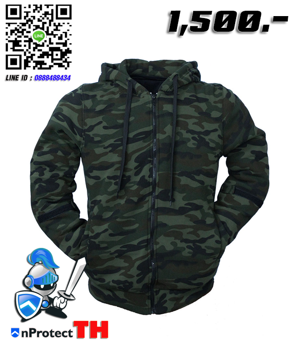 เสื้อฮู้ดการ์ดบิ๊กไบค์ HOOD33