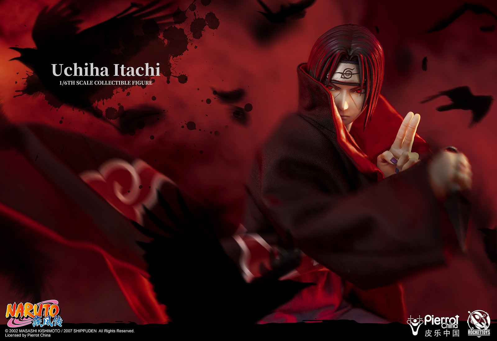ROCKETTOYS ROC-003 1/6 NARUTO - UCHIHA ITACHI