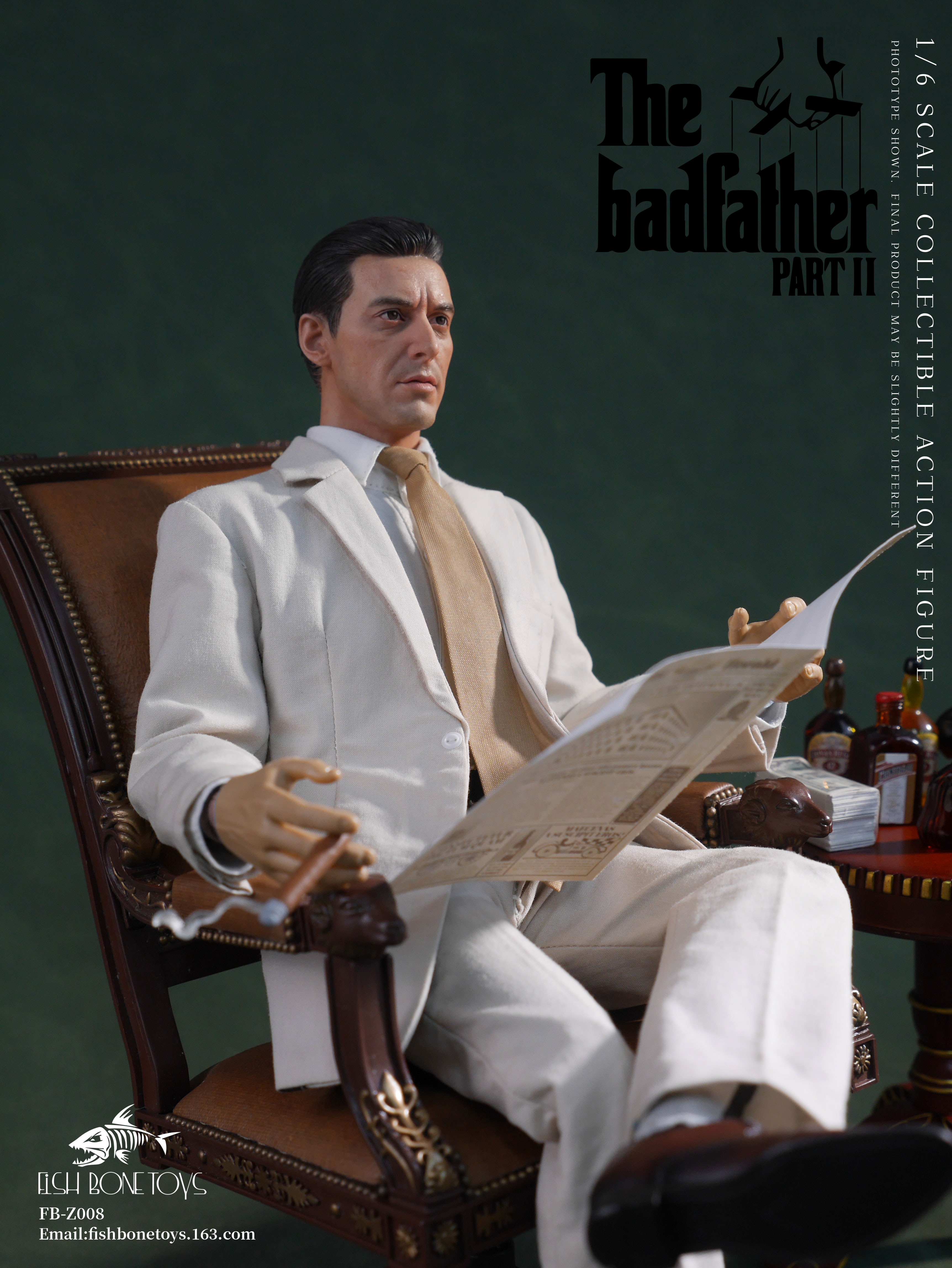 FISH BONETOYS FB-Z008 1/6 Godfather II Mike
