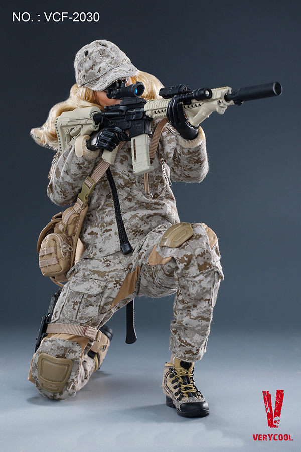 VERYCOOL VCF-2030 DIGITAL CAMOUFLAGE WOMEN SOLDIER - MAX