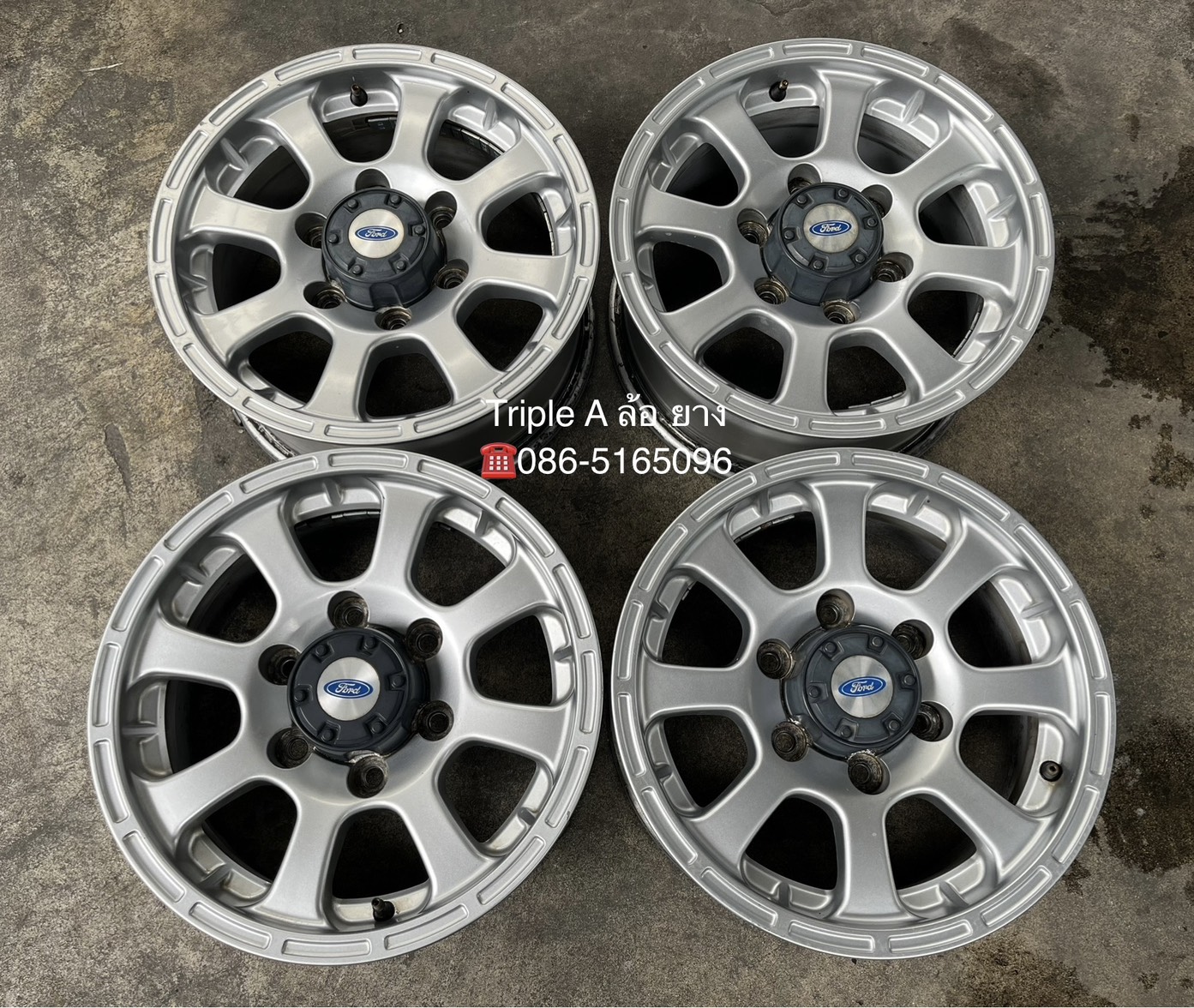 ✨ล้อแม็ก✨6รู139✨Ford Ranger ขอบ 15💖สภาพสวย💖