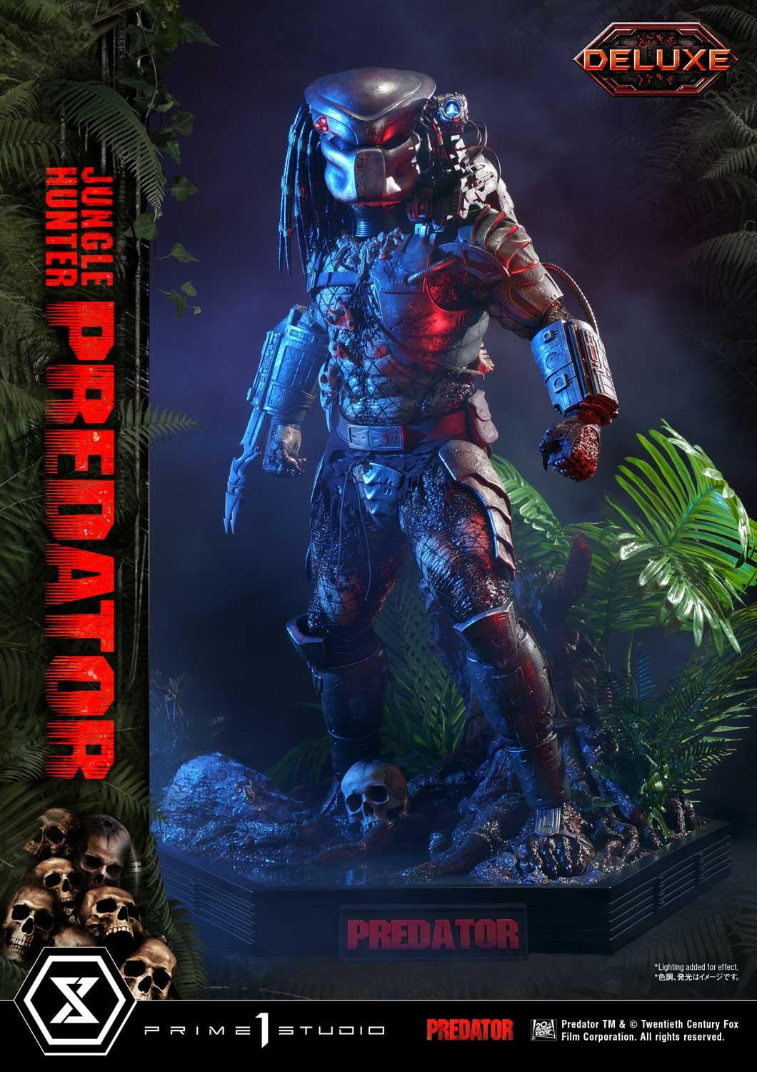 Prime 1 Studio MMPR-01DXS 1/3 Predator 1987 - Jungle Hunter Predator (Deluxe Bonus Part)