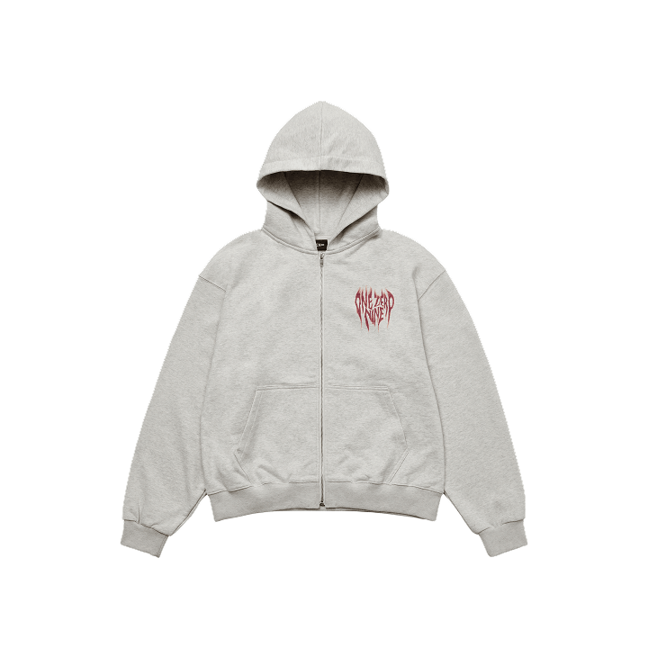 [PRE] ENHYPEN [SUNGHOON] 109 ZIP-UP HOODIE (IVORY)
