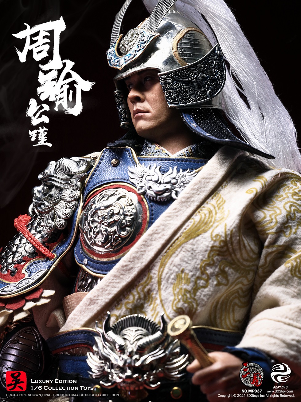 303TOYS MP037 THREE KINGDOMS SERIES - ZHOU YU GONGJIN (EXCLUSIVE EDITION)