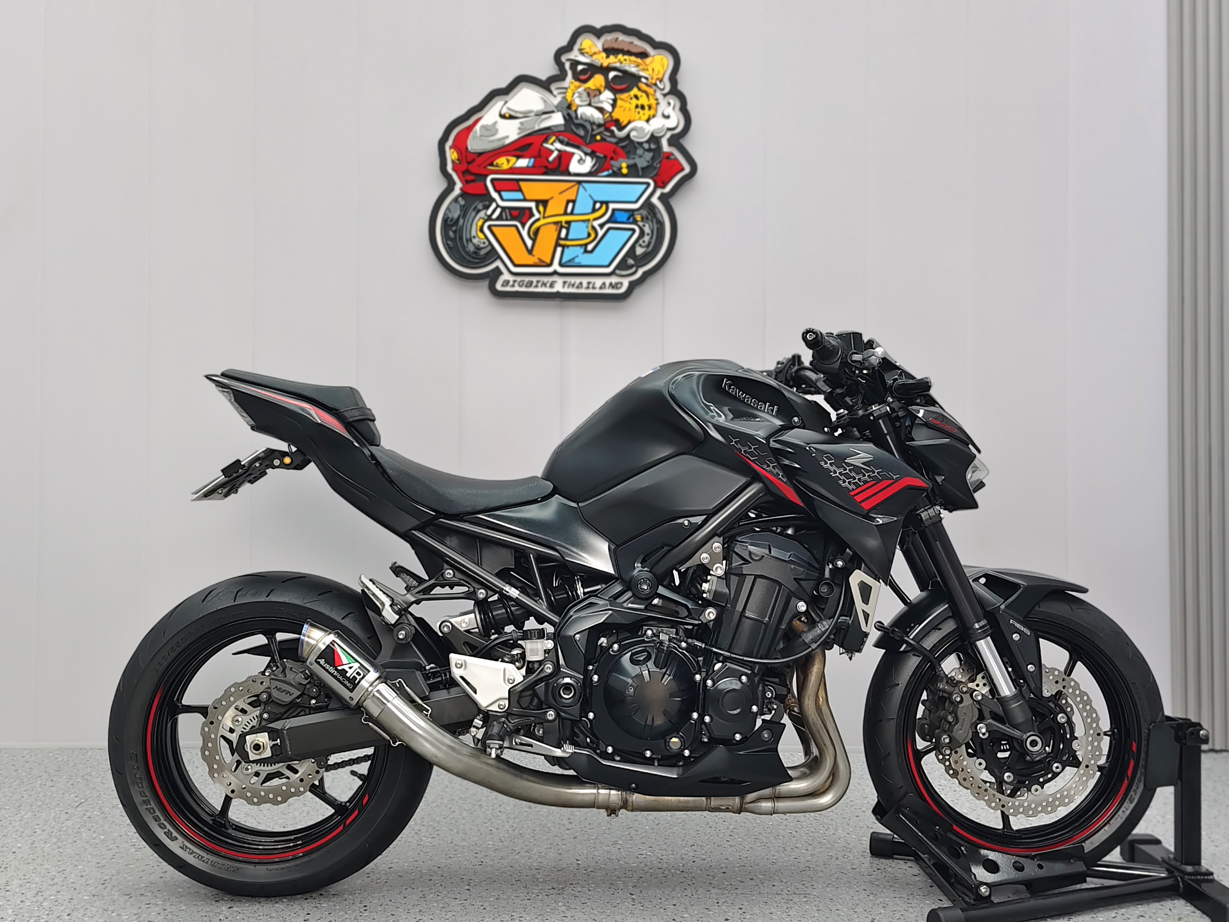 เข้าใหม่แรดดำดุ‼️KAWASAKI Z900โฉมLED จดปี 21โมเดล20 จัดทรงพร้อมซิ่ง 🦏💨