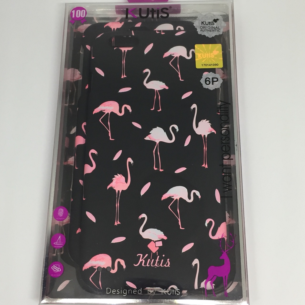 เคสคูทิส (Kutis)ไอโฟน6พลัส,6Sพลัส(ลายนกกระยางยืน)มาใหม่