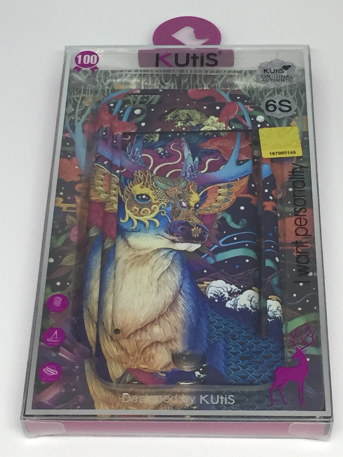 เคสคูทิส (Kutis) ไอโฟน6,6S (ลายกวางมีเขา)