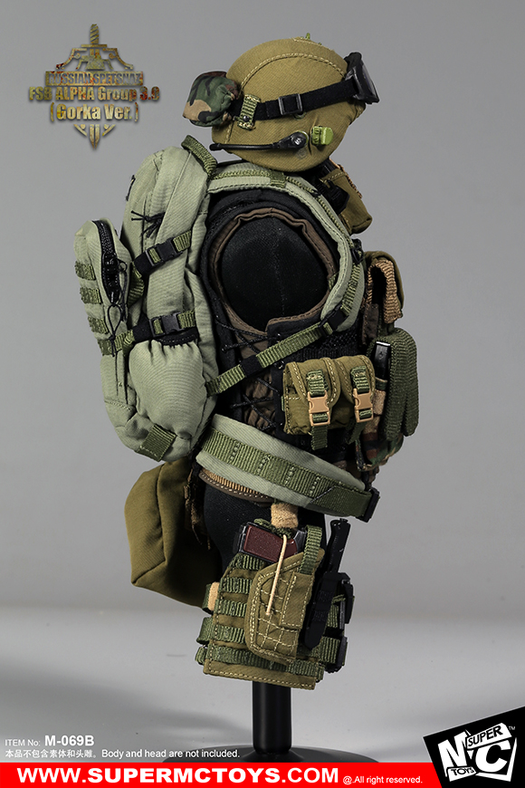 SUPERMCTOYS M-069A / M-69B Russian Spetsnaz - FSB Alfa Group 3.0