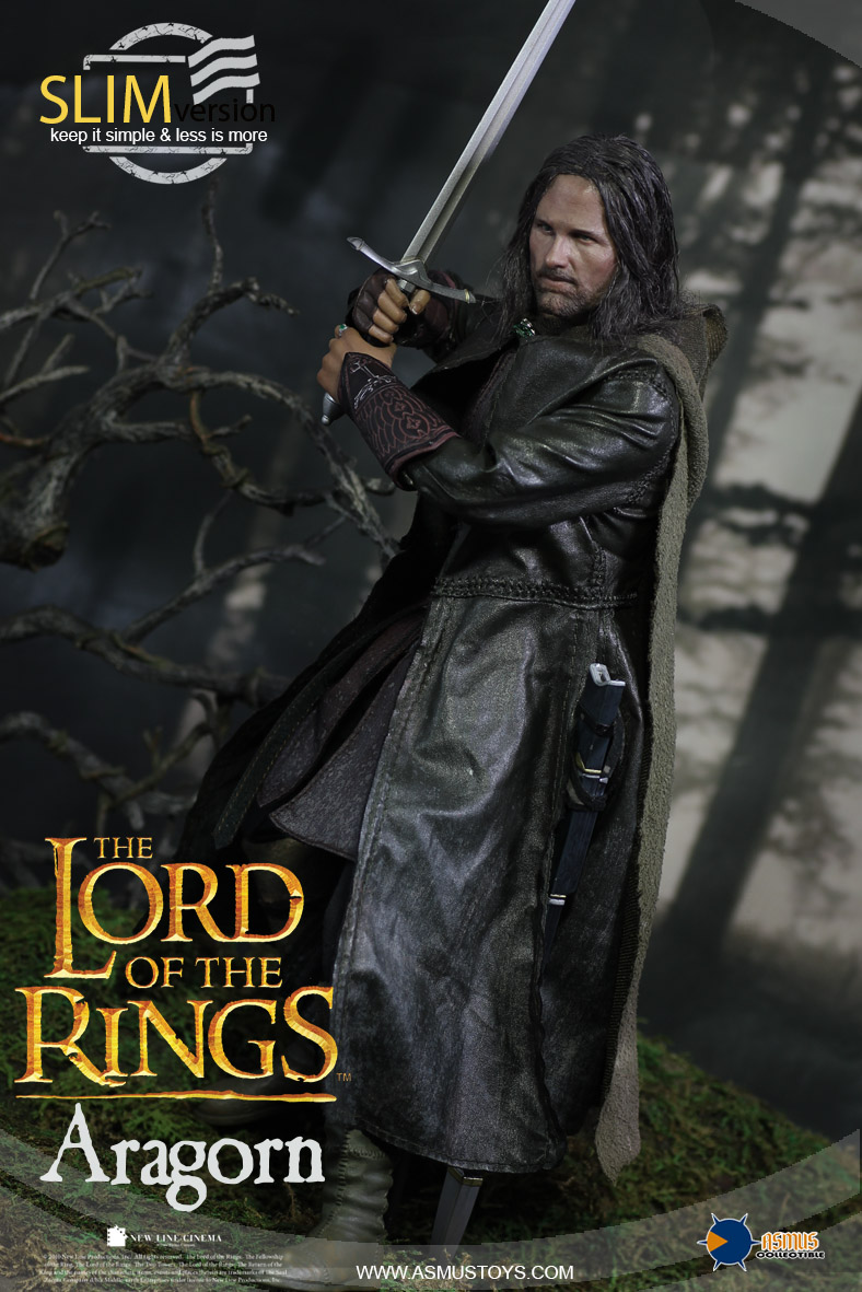 Asmus Toys LOTR008s The Lord of the Rings Series - Aragorn (SlimVersion)