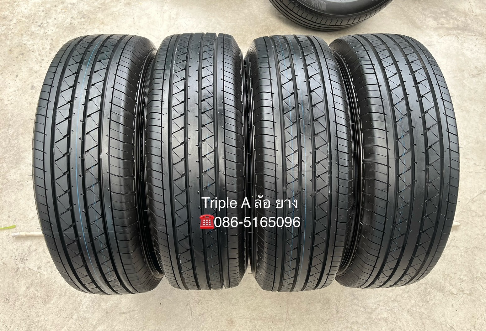 ♨️ปี 24♨️✨ยางป้ายแดง✨205-70-15 Yokohama🚘เหมาะสำหรับ รถกระบะตัวเตี้ย รถกระบะสายบรรทุก