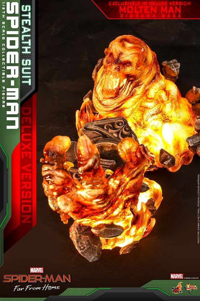 Hot Toys MMS541 Spider-Man Far From Home - Spider-Man (Stealth Suit) (Deluxe Version)