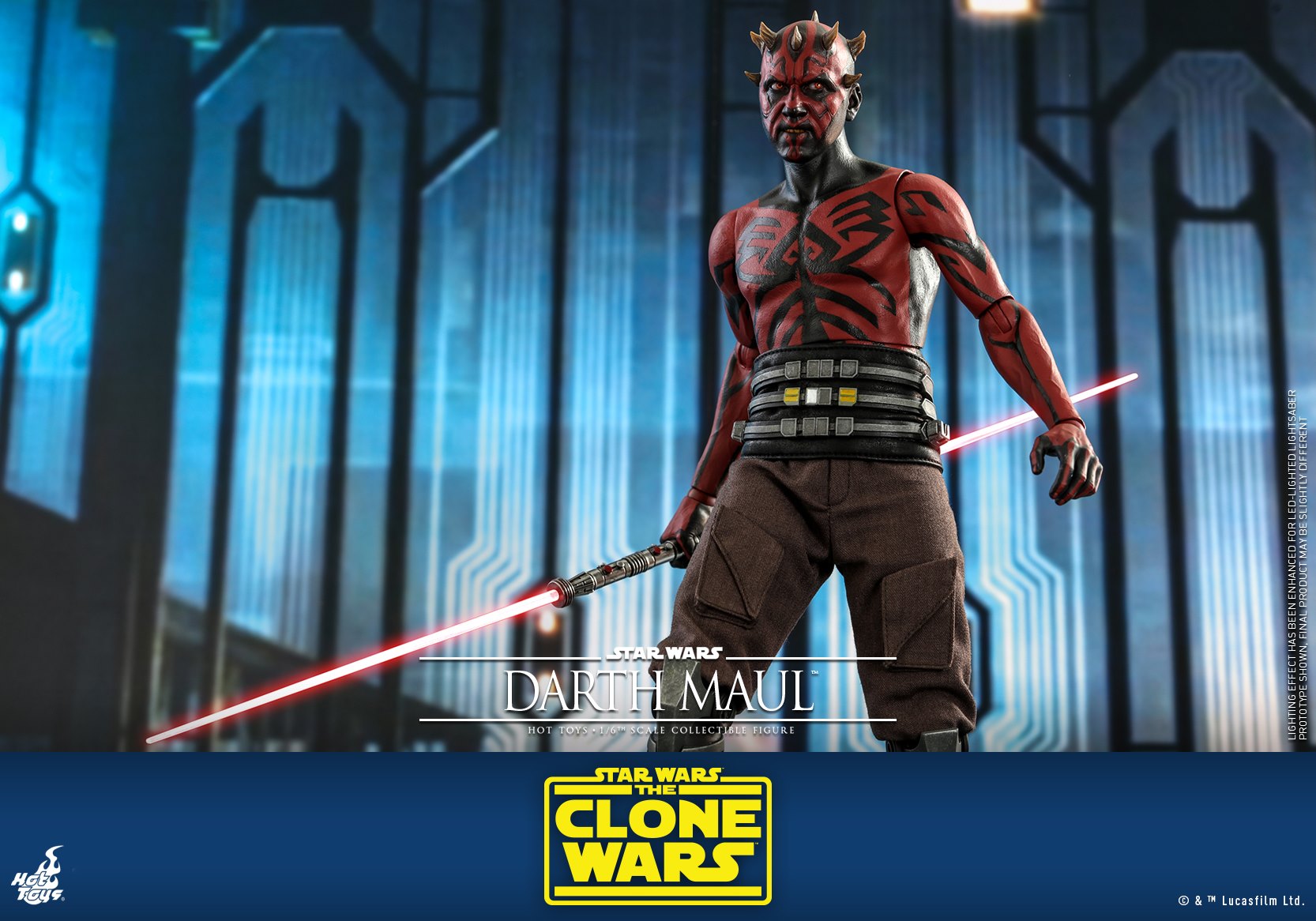 Hot Toys TMS024 1/6 Star Wars: The Clone Wars™ - Darth Maul™