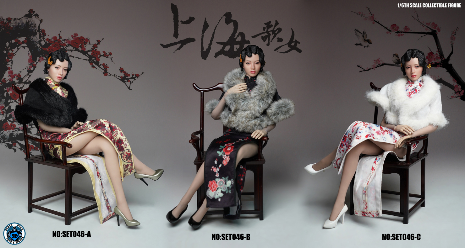 SUPER DUCK SET046 B / C Shanghai singer three models with headsculpt set