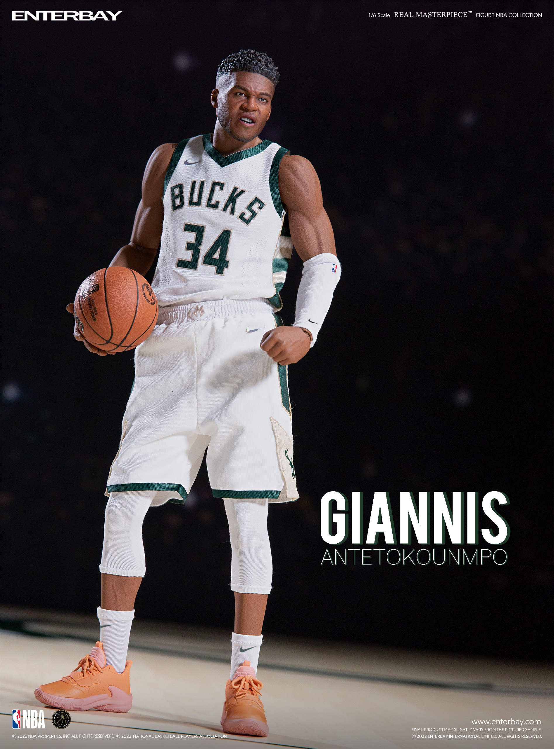 ENTERBAY RM-1088 1/6 NBA - GIANNIS ANTETOKOUNMPO