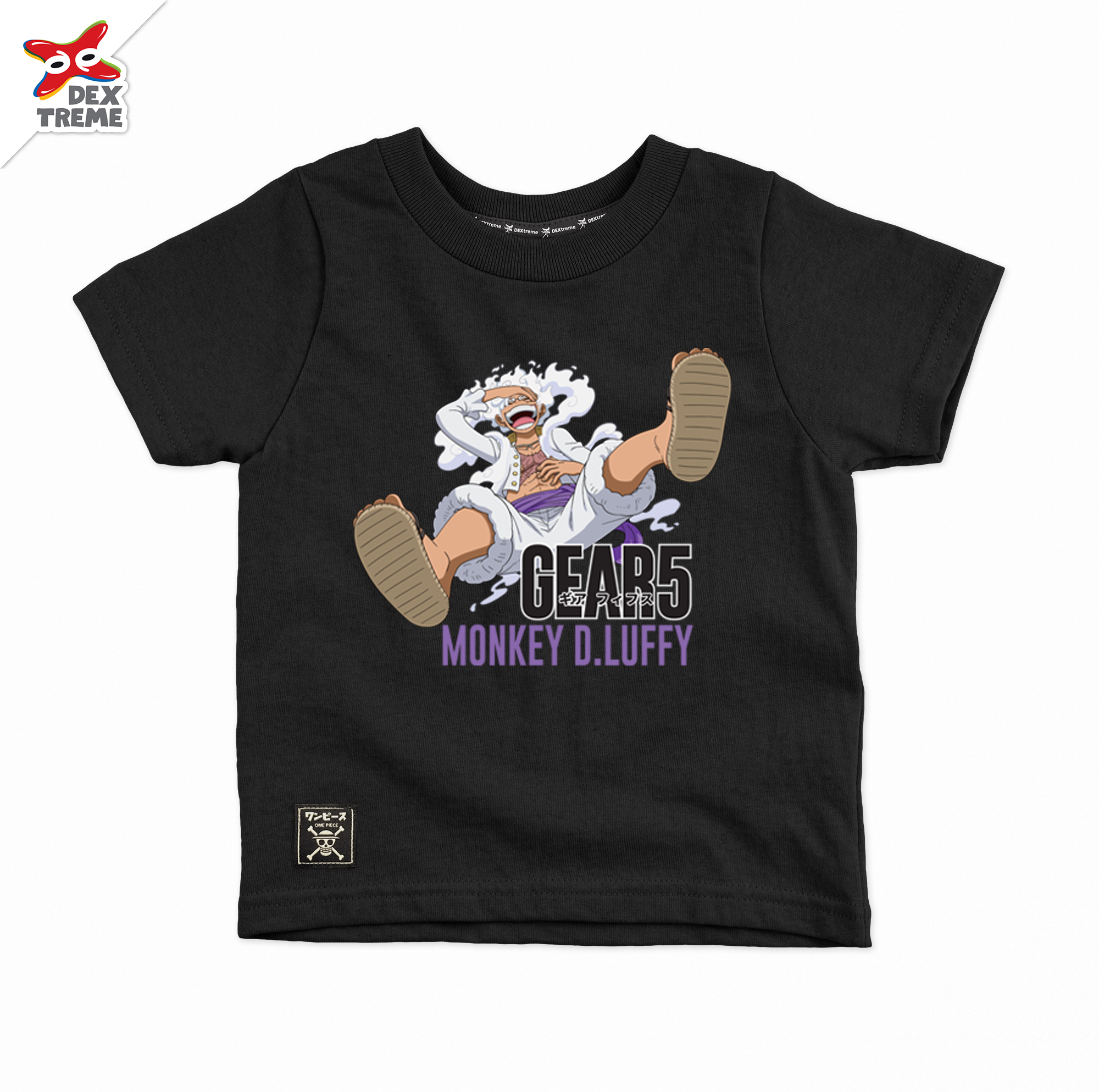 เสื้อยืดเด็กวันพีช One Piece Luffy GEAR5