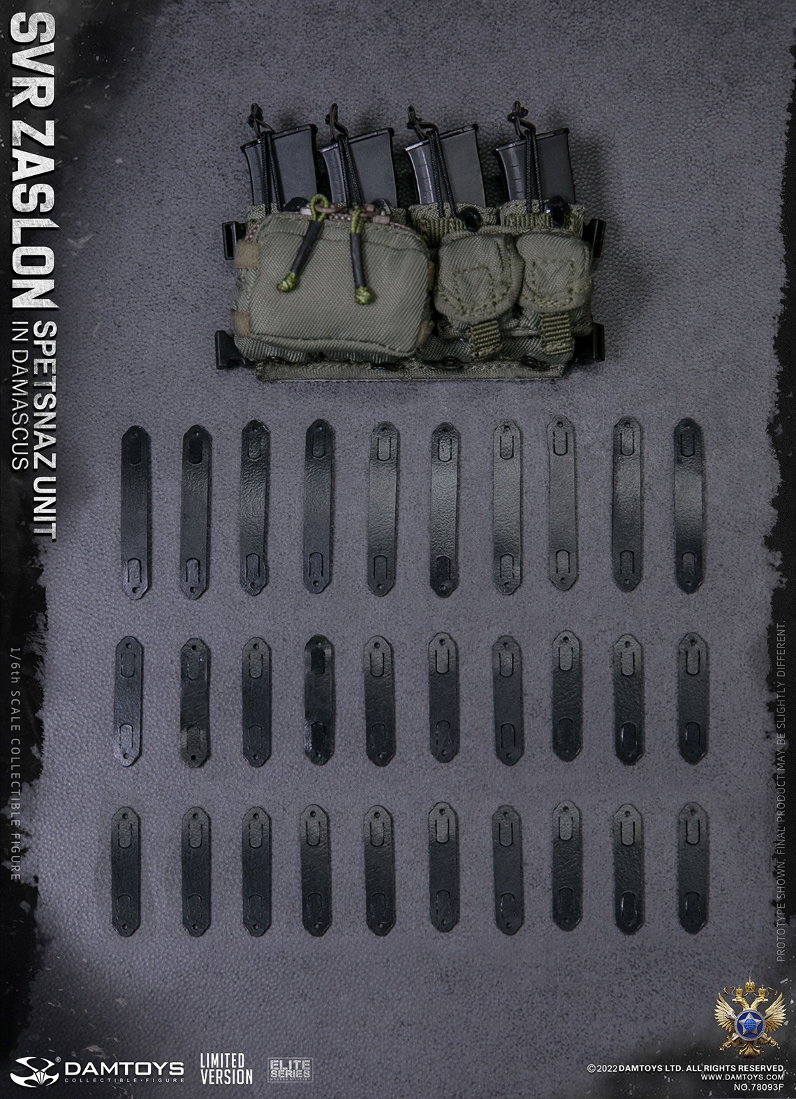 DAMTOYS 78093F 1/6 SVR ZASLON SPETSNAZ UNIT IN DAMASCUS (LIMITED VERSION)