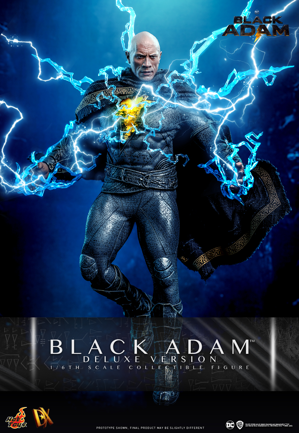 Hot Toys DX30 1/6 Black Adam - Black Adam (Deluxe Version)