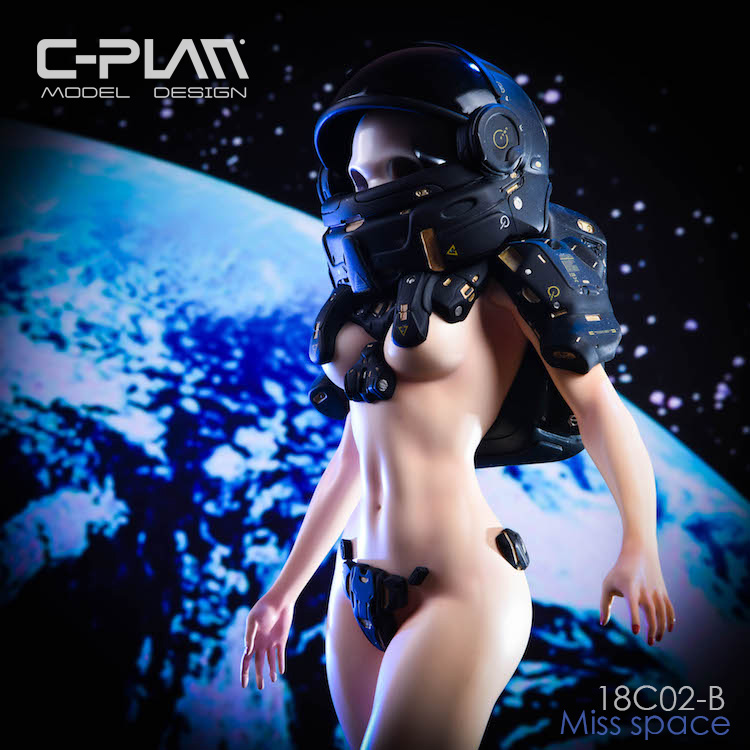 C-PLAN 18C02 Model Design 1/6 Miss Space (Statue)
