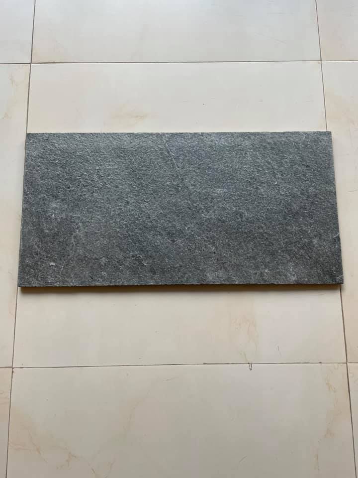 หินธรรมชาติ สีสวย White Cloudy + Silver Grey