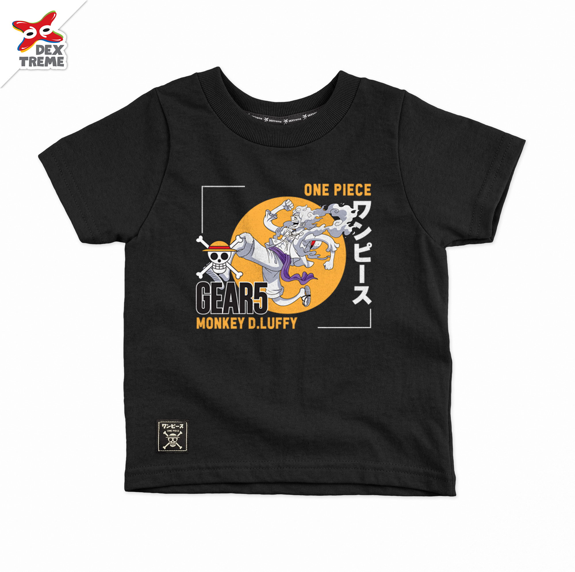 เสื้อยืดเด็กวันพีช One Piece Luffy GEAR5