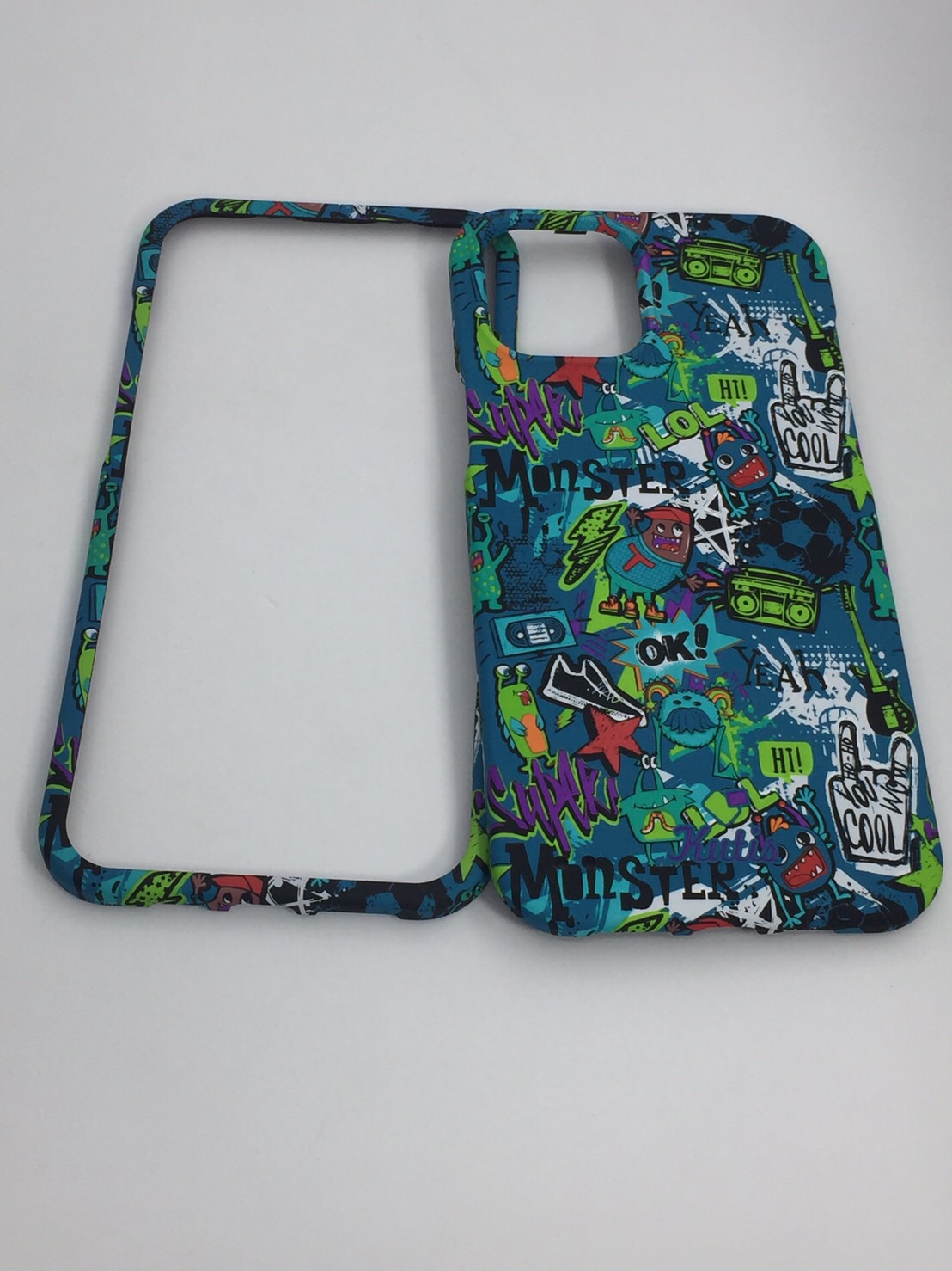เคสคูทิส(Kutis)เคสไอโฟน12MAX(ลายMonster)มาใหม่ เคสประกบหน้า-หลัง เคสเรืองแสง เคสลายวินเทจ ร้านSuperhero Klongthom