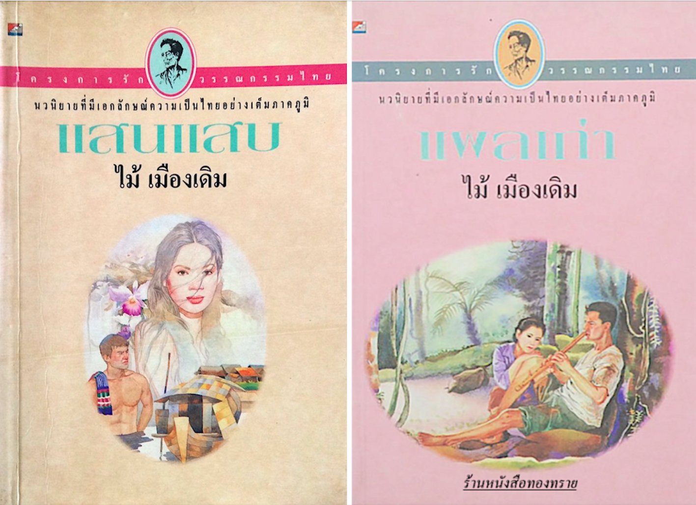 แผลเก่า และ แสนแสบ ไม้ เมืองเดิม ( ๒ เล่ม ) นวนิยายที่มีเอกลักษณ์ความเป็นไทยอย่างเต็มภาคภูมิ