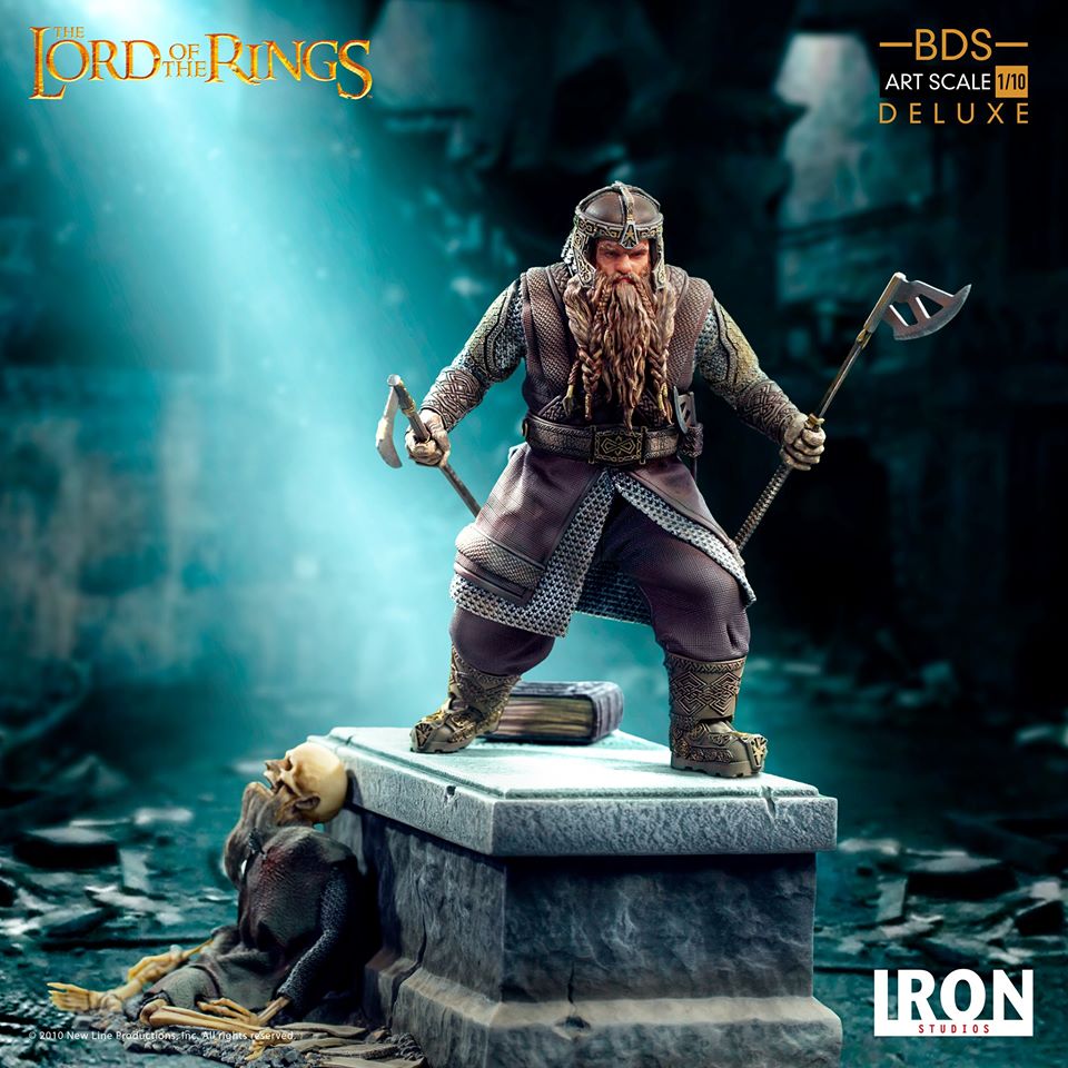 Iron Studios Deluxe BDS Art Scale 1/10 Lord of the Rings - Gimli