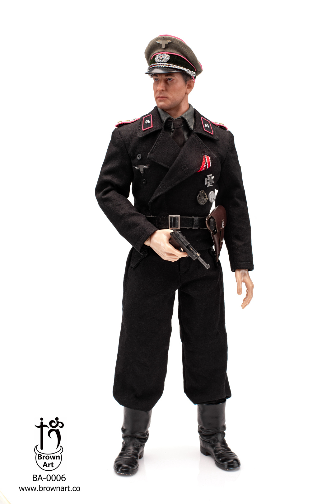 Brown Art BA-0006BD 1/6 WWII German Armored Captain