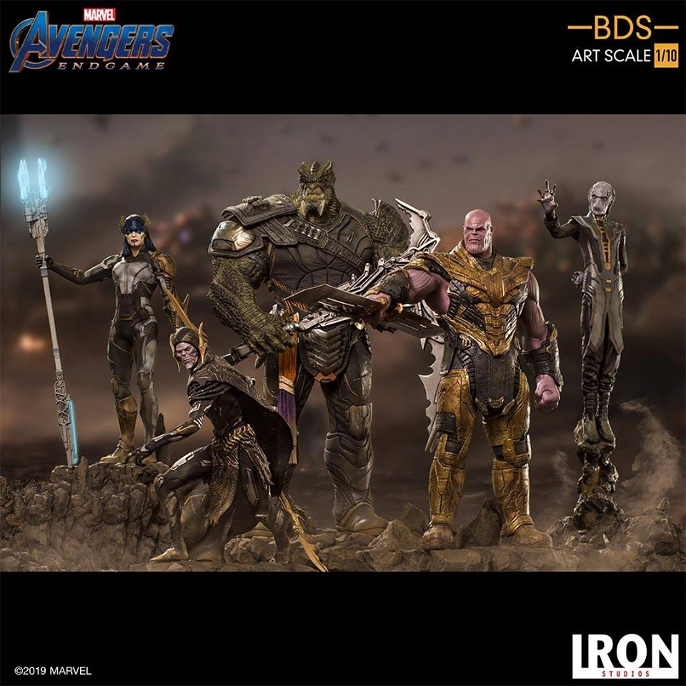Iron Studios BDS Art Scale 1/10 Avengers: Endgame - Proxima Midnight Black Order