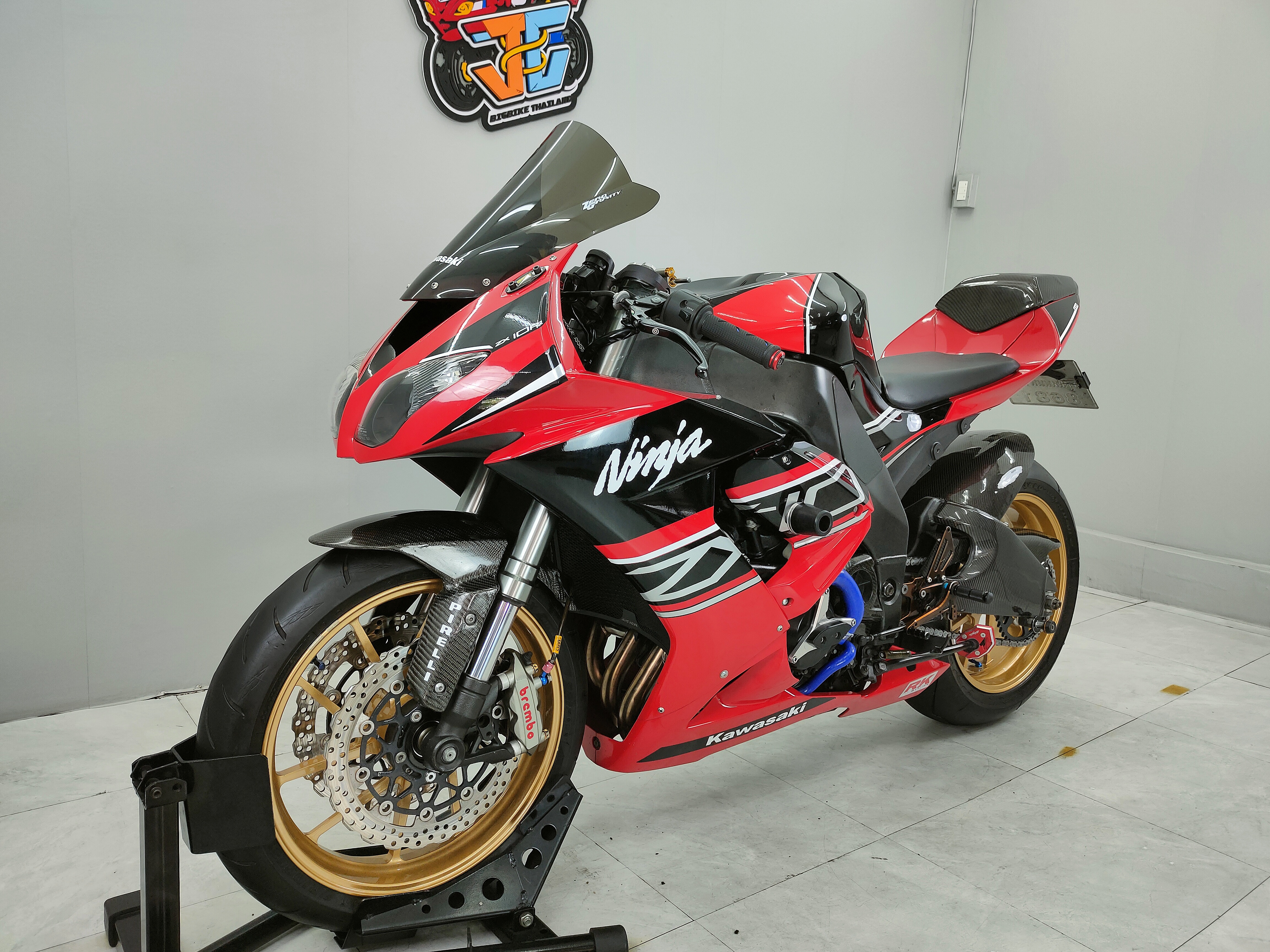 เอาจิงดิ ⁉️ แต่งแสนกว่า....ขายแค่แสนกว่า💥KAWASAKI ZX10R ปี53 แต่งท่วมคันขี่หล่อได้เลย ❌️ ร้าน นี้ ไม่ กรอ ไมล์ ❌