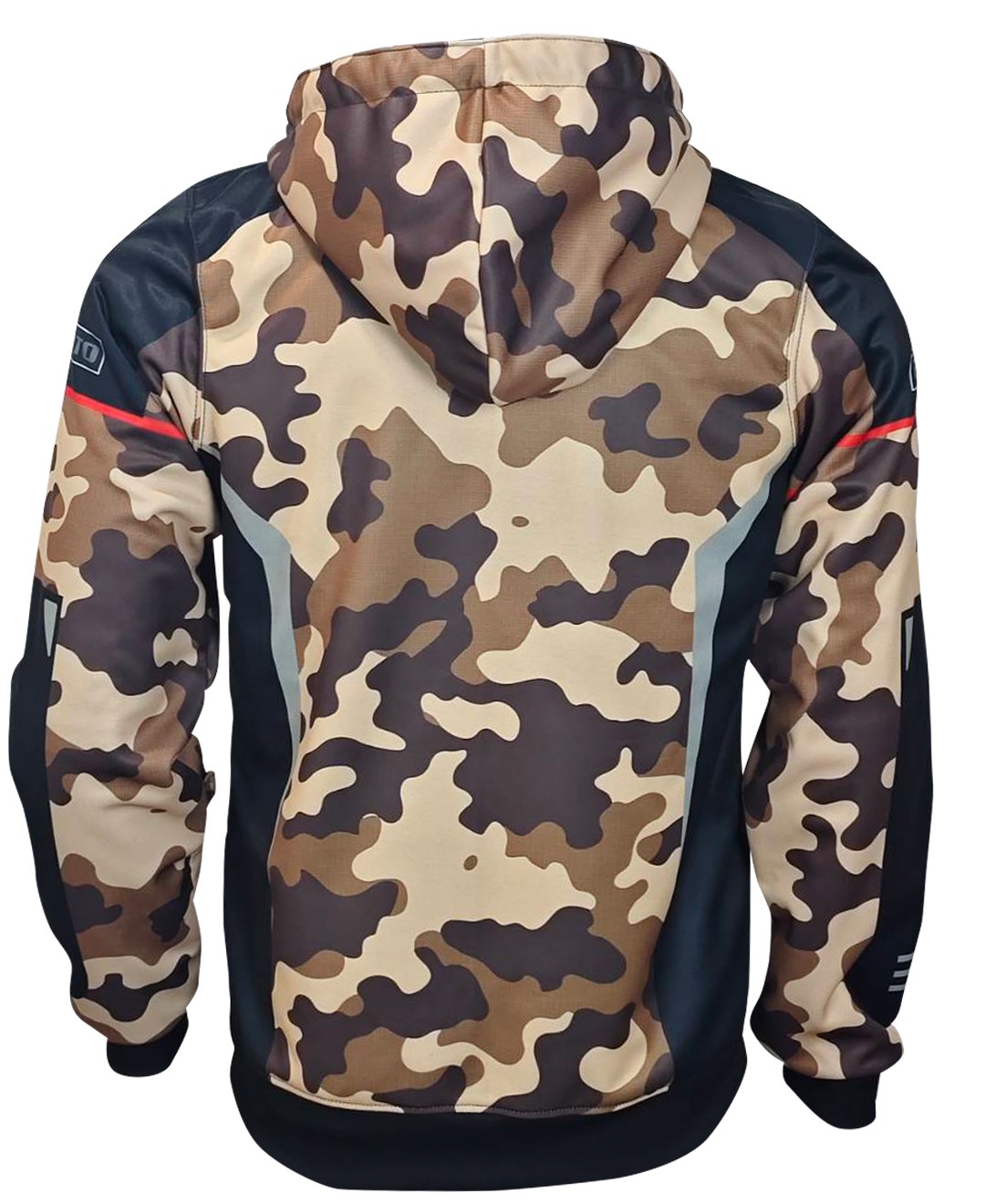 NEW !! เสื้อการ์ด G-MOTO รุ่น CAMO RIDER พร้อมการ์ดป้องกัน 5 จุด สีน้ำตาล
