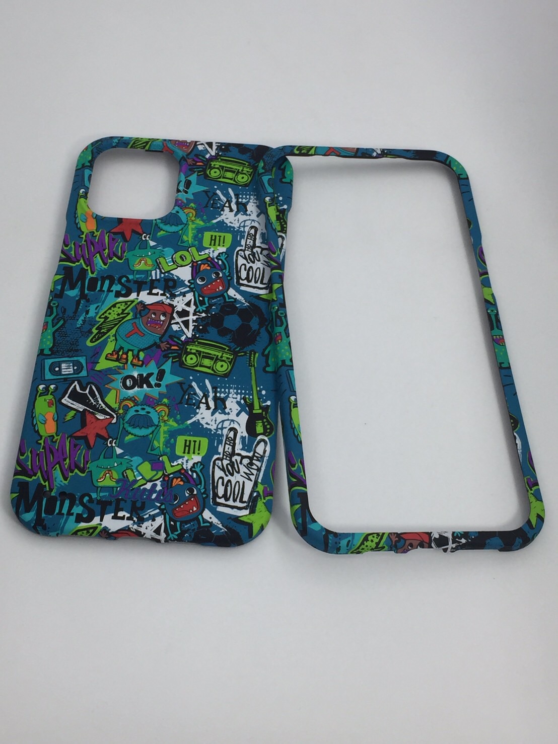 เคสคูทิส(Kutis)เคสไอโฟน12MAX(ลายMonster)มาใหม่ เคสประกบหน้า-หลัง เคสเรืองแสง เคสลายวินเทจ ร้านSuperhero Klongthom