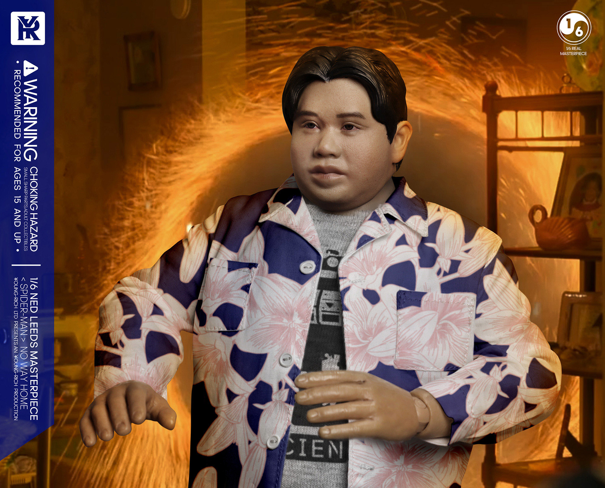 YoungRich Toys YR029F 1/6 Spider-Man: No Way Home - Fat High School Student Ned 2.0