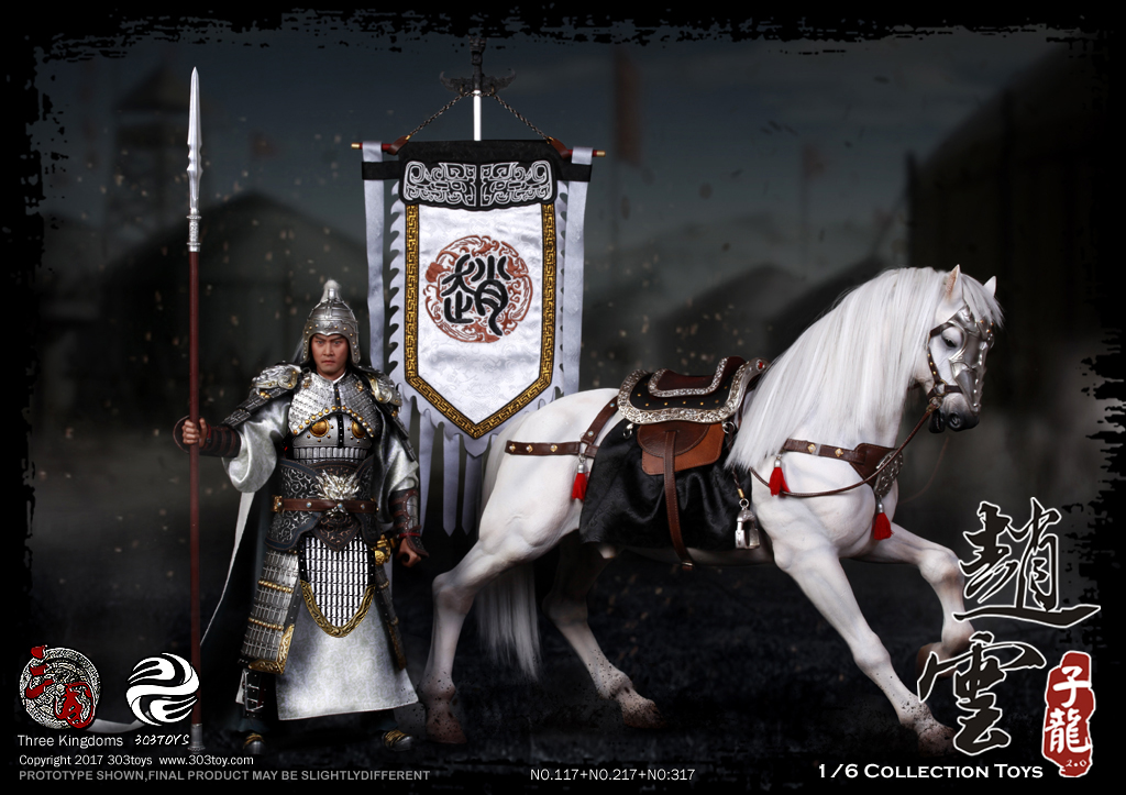 303TOYS NO.317,217,117 Three Kingdoms Series - Zhao Yun 2.0